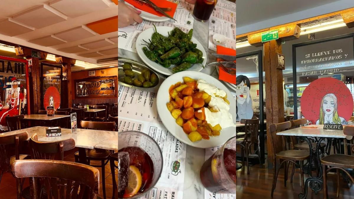Madrid Madriz, la taberna de la calle Fuencarral que baja la persiana tras 26 años de cañas, raciones y menú del día en pleno centro de Madrid.