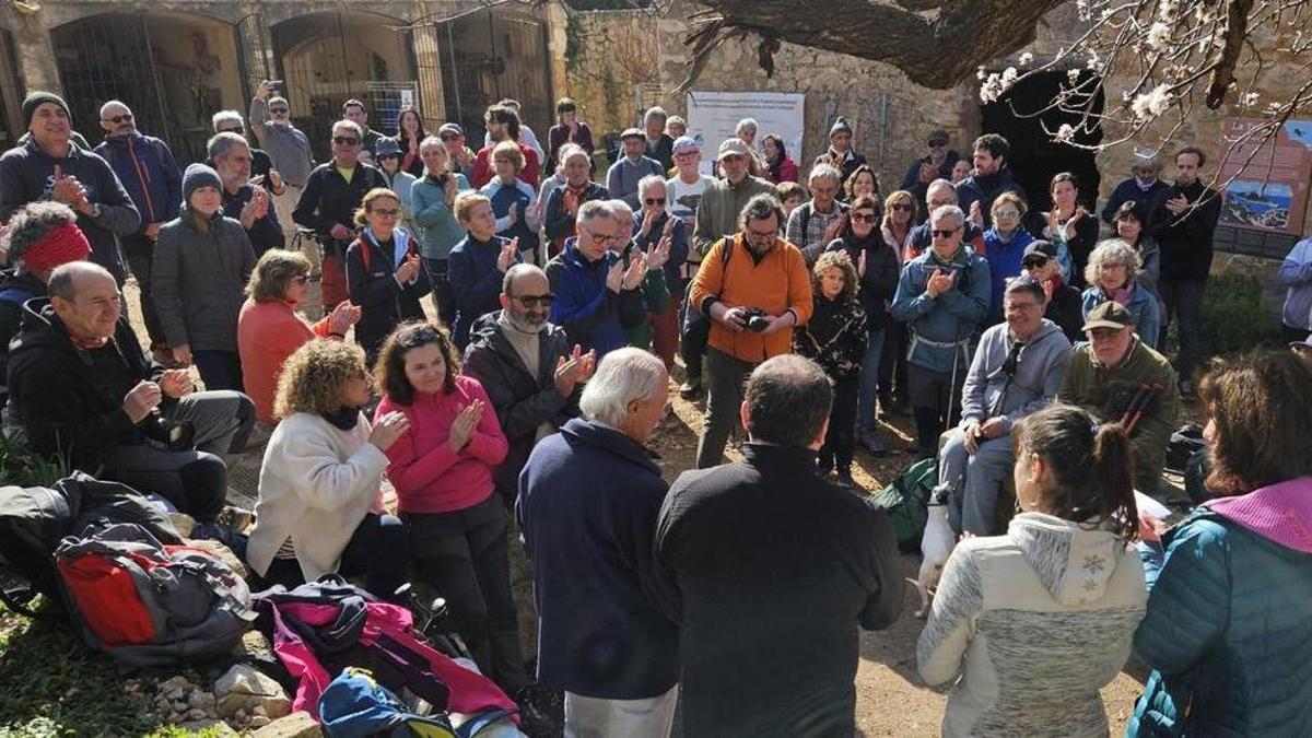 FOTOS | El homenaje a Francesc Moll en La Trapa, en imágenes
