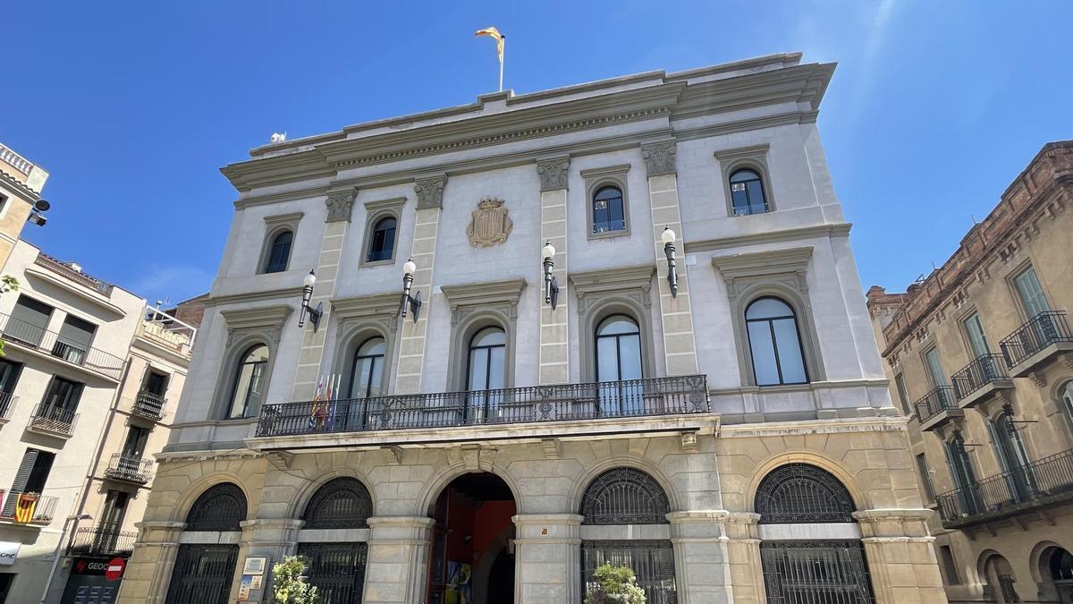 Façana de l'ajuntament d'Igualada