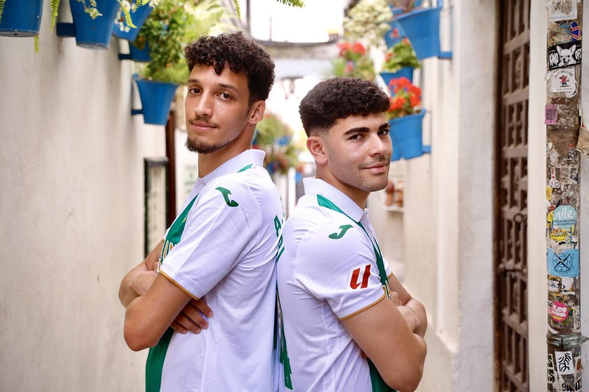 Ghailan y El Jebari son presentados como jugadores del Córdoba CF