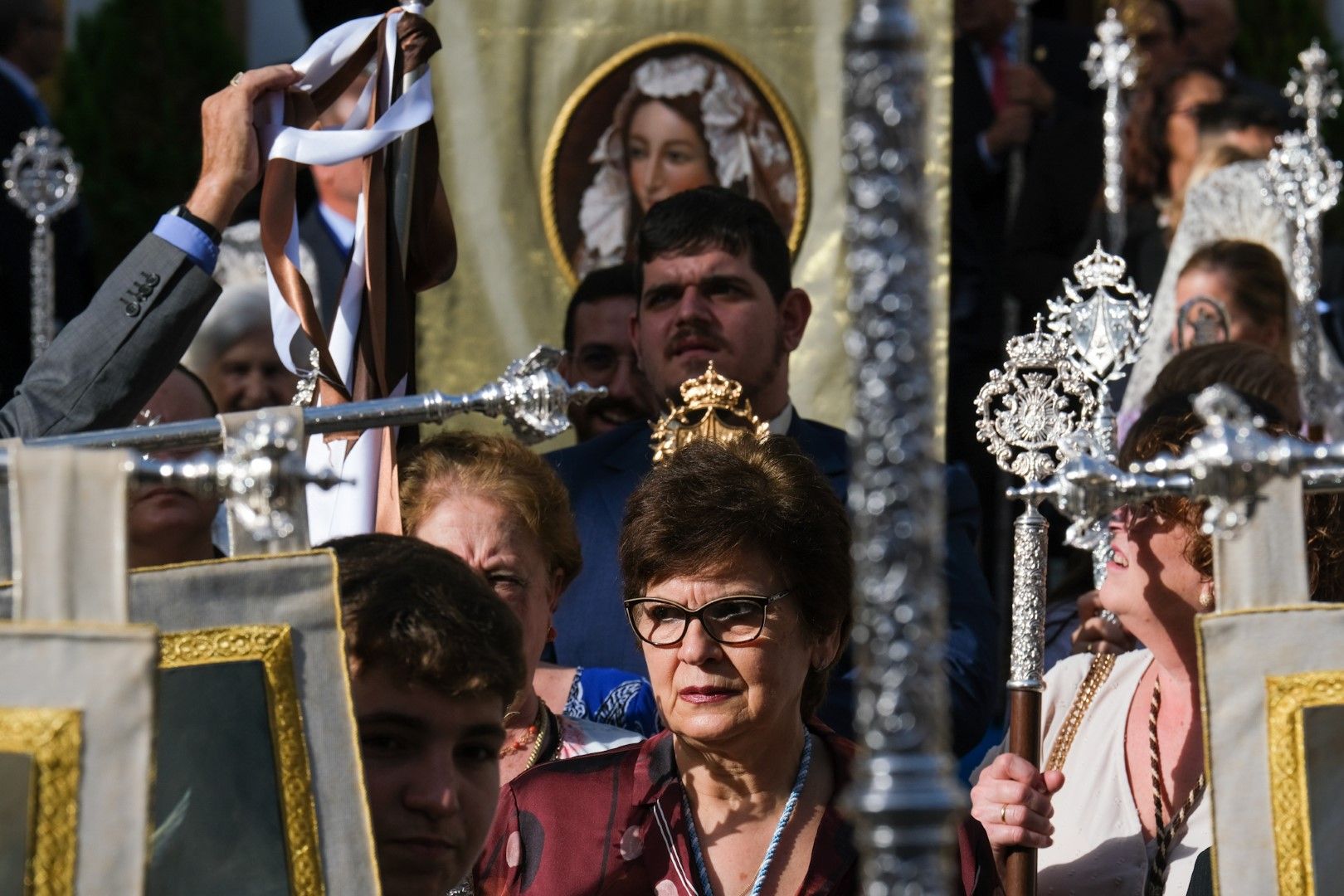 La Virgen del Rosario recorre El Palo