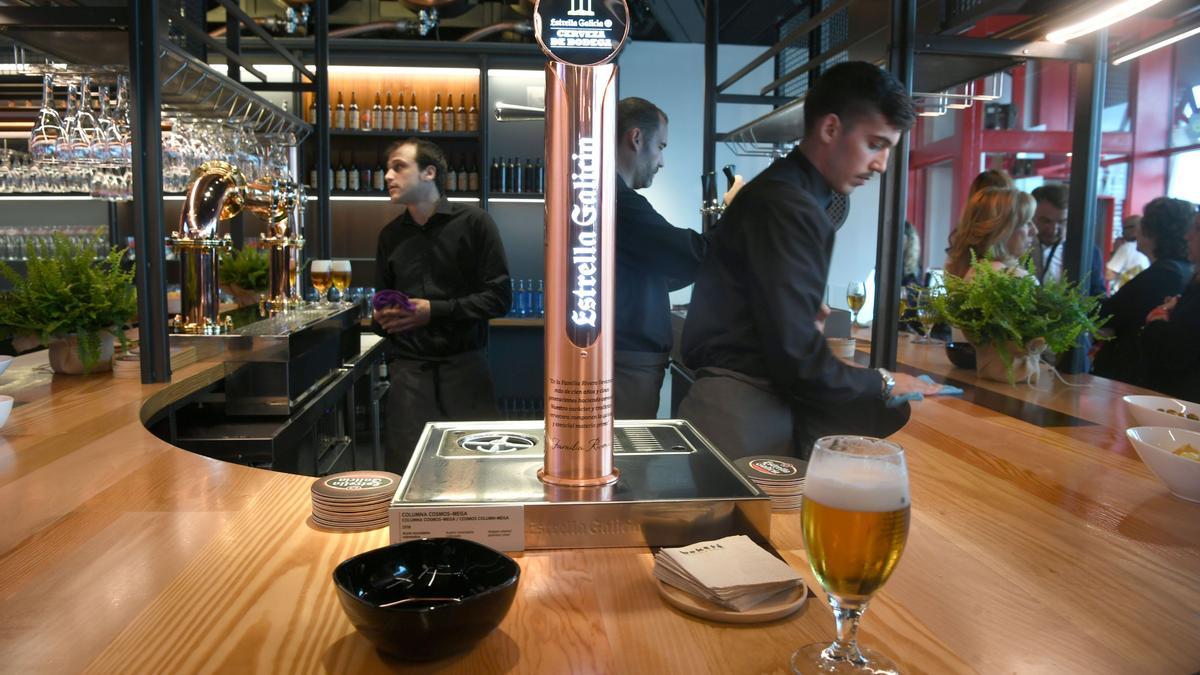 Instalaciones del Museo MEGA de Estrella Galicia.