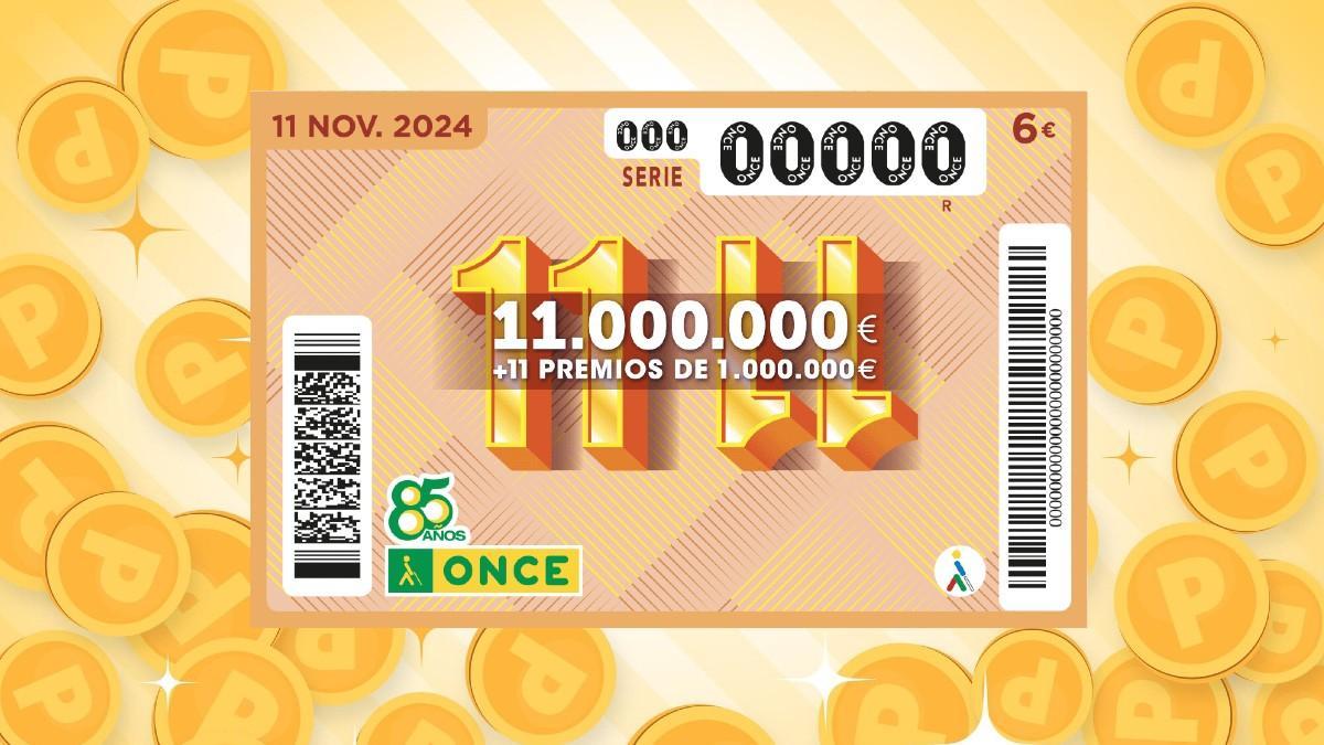 Premios del Sorteo ONCE 11 del 11