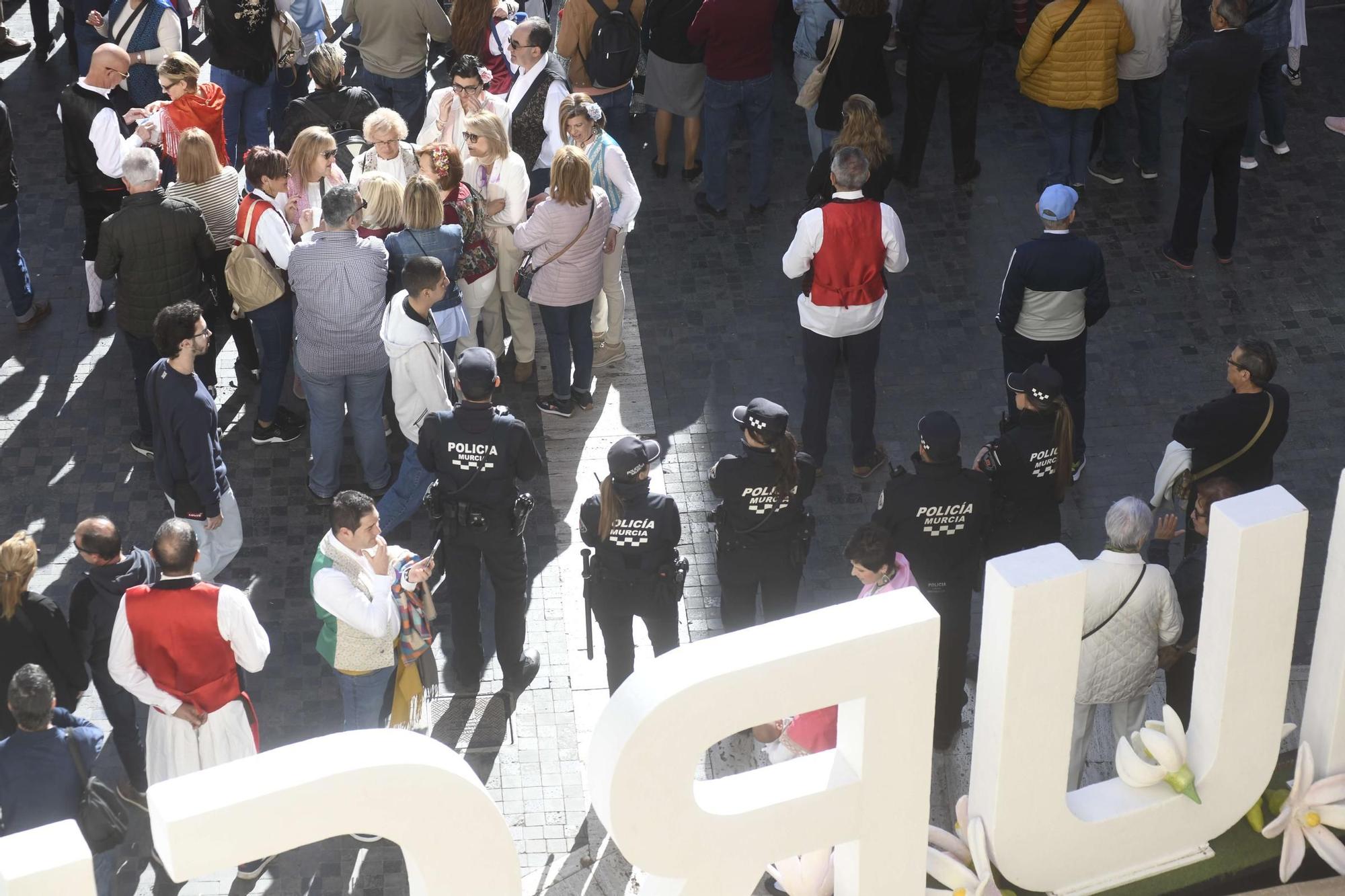 Misa huertana y procesión con la Virgen de la Fuensanta en el Bando de la Huerta