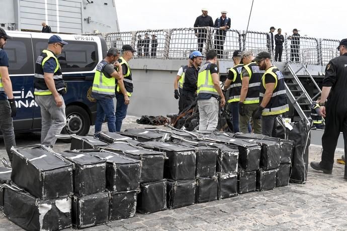 Desembarco de 1.500 kilos de coca en Gran Canaria