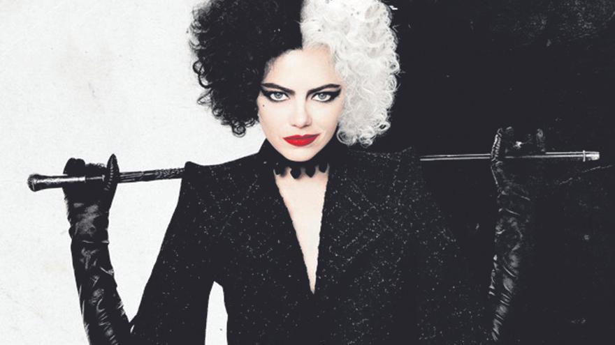 La actriz Emma Stone. Antes del estreno de la película Cruella, se ha puesto de moda el maquillaje de la protagonista.