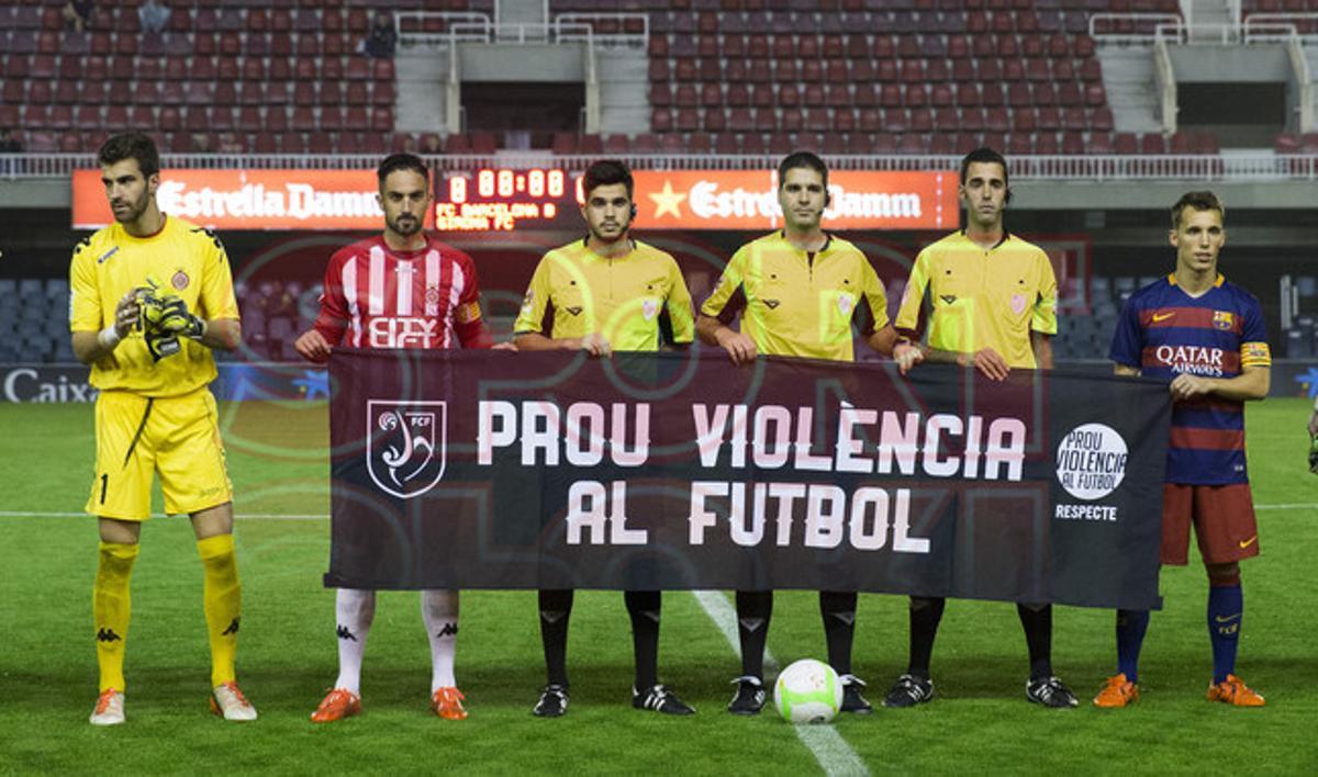 Semifinal Copa Cataluña, Barça B 1- Girona 0