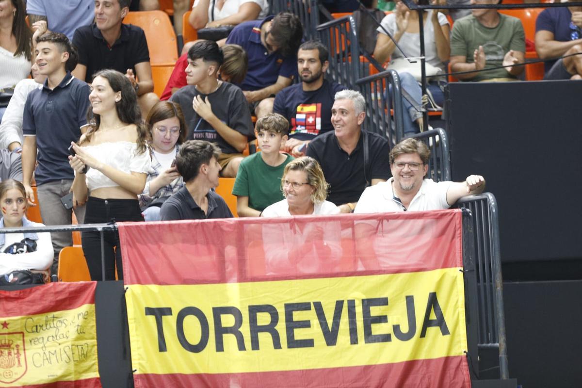 Los famosos en el duelo entre España y Corea en la Copa Davis