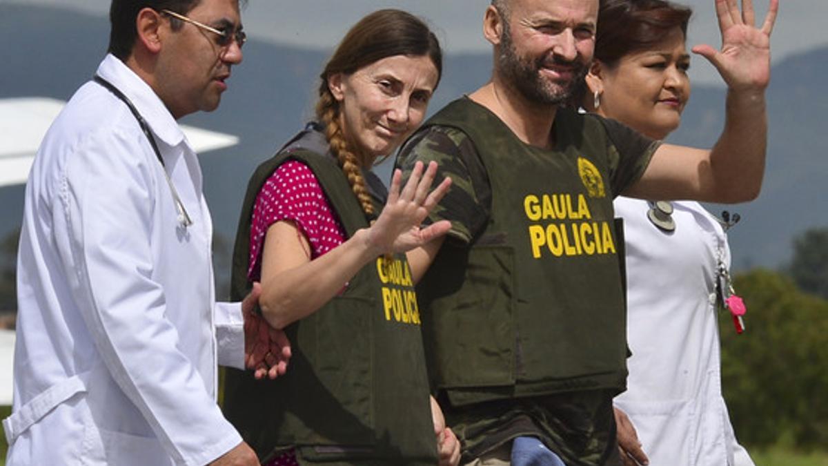 Liberada la pareja española secuestrada en Colombia