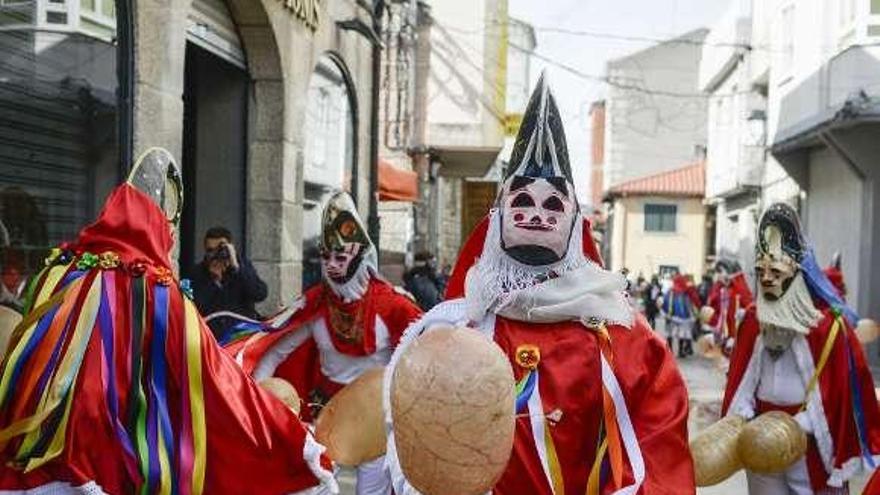 Las pantallas invadieron Xinzo.  // Brais Lorenzo