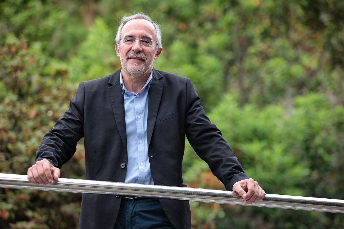 José Luis Martín Esquivel, en la sede del Parque Nacional en La Orotava.