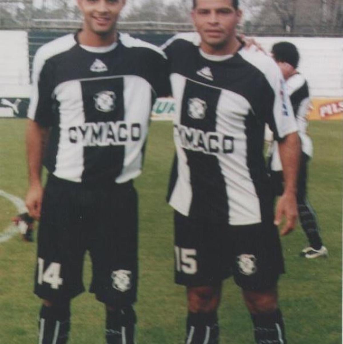 Carlos María y Juan Manuel Morales, en el Motevideo Wanderers de Uruguay, 2008