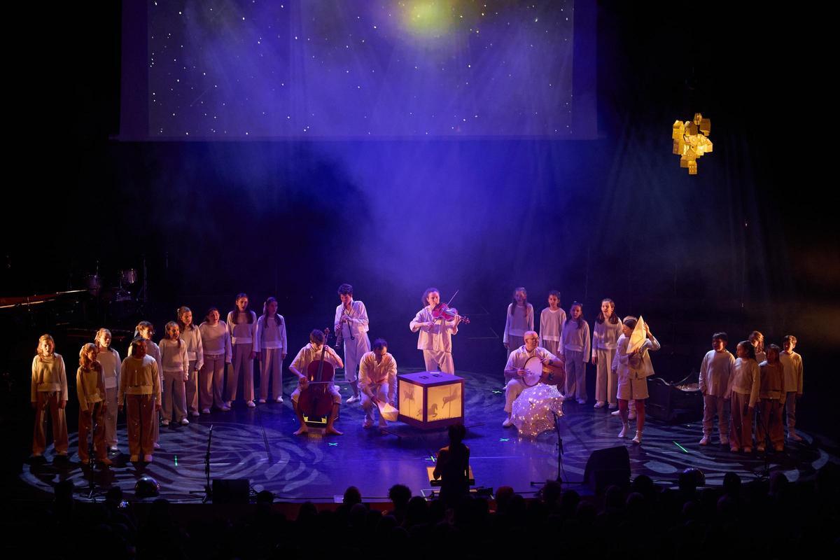 El concert que el cor Geriona va interpretar a l'Auditori de Girona l'any passat.