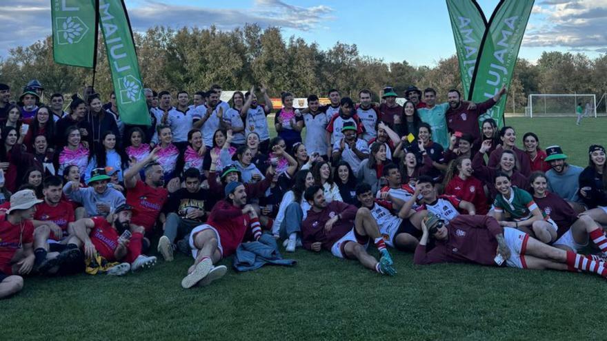 Quince equipos de rugby  compartieron su pasión por el deporte en Novillas.  | SERVICIO ESPECIAL