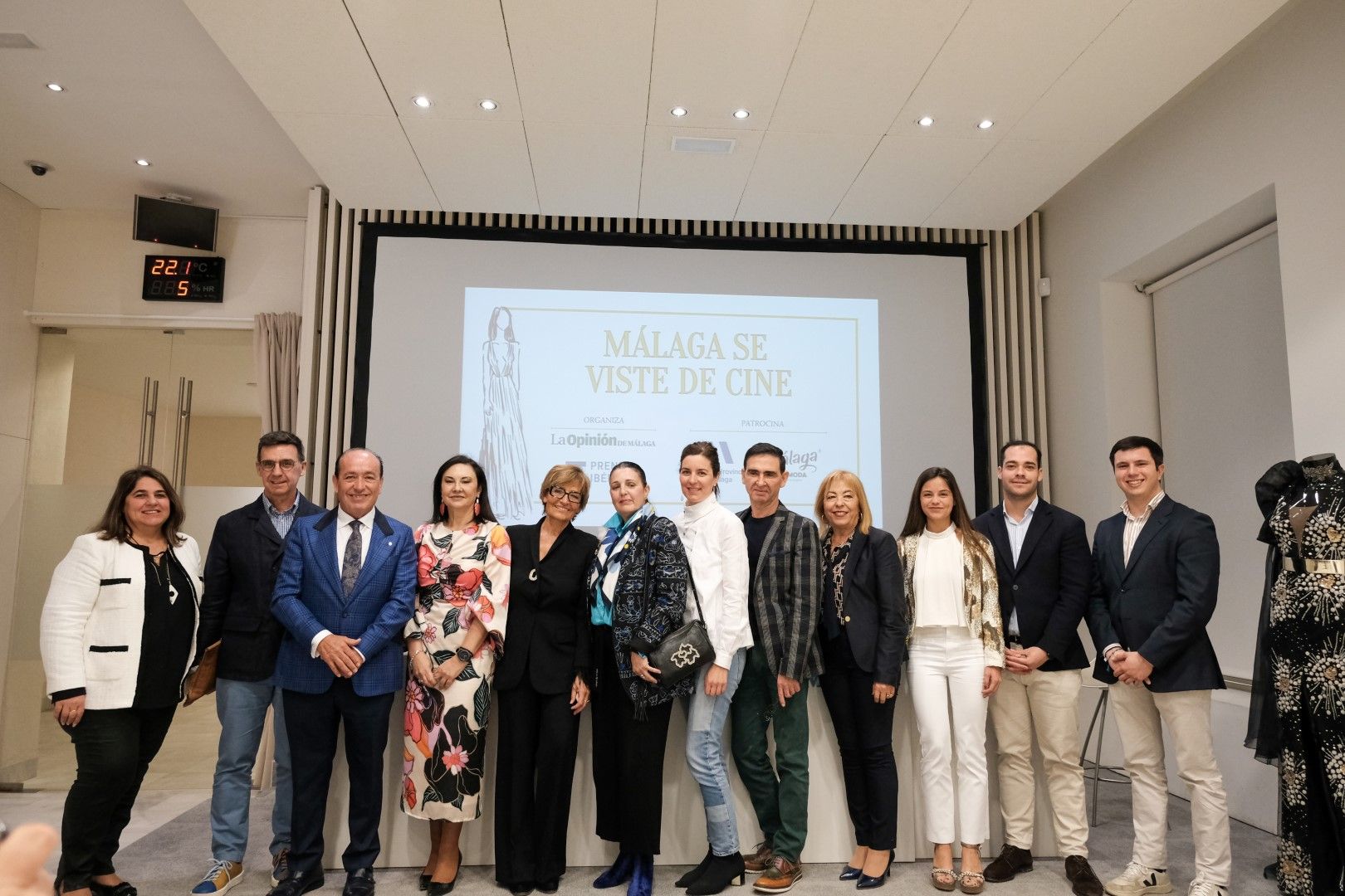 La moda malagueña se reúne en el evento 'Málaga se viste de cine'