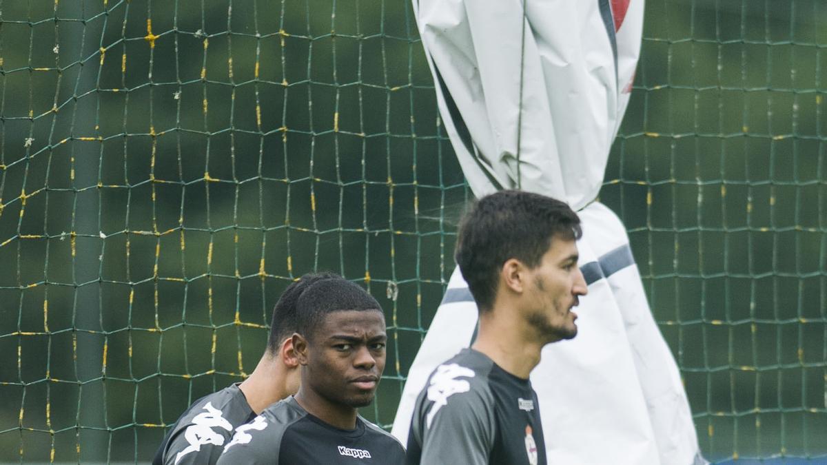 Pimer entrenamiento de la pretemporada del Dépor 2021-2022