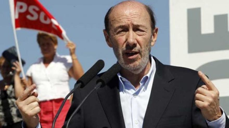 Rubalcaba asegura que no congelará pensiones