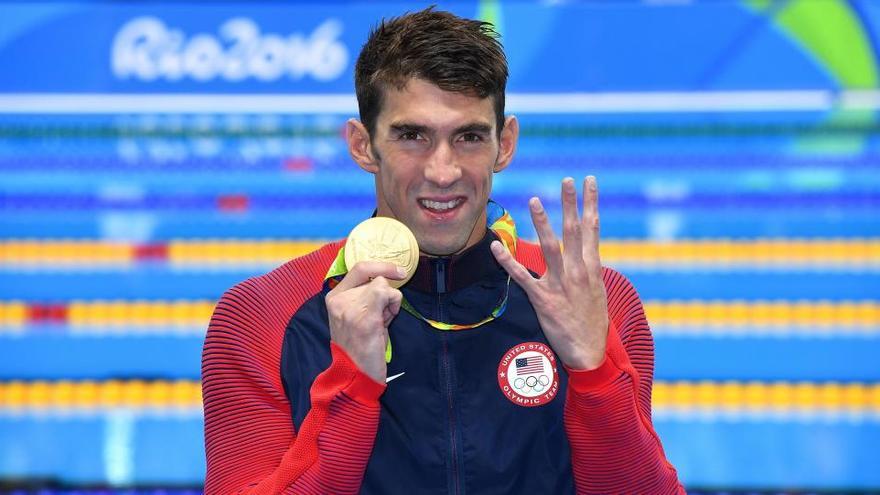 Phelps suma un altre or després d&#039;arrasar en els 200 estils