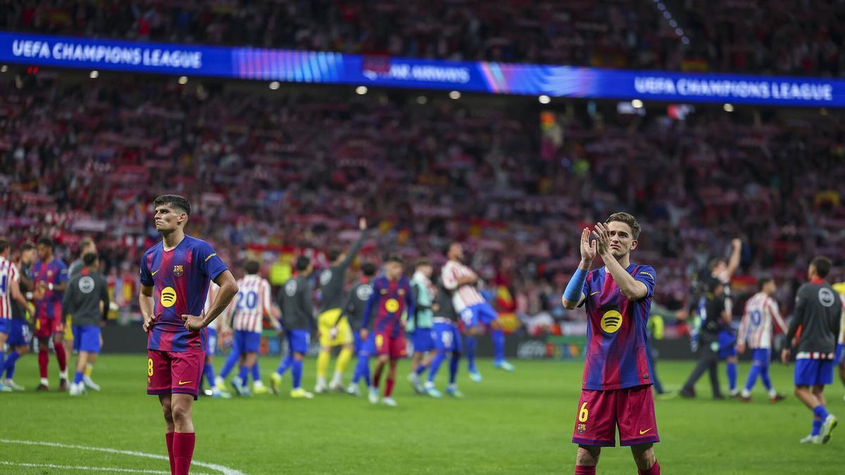 De Jong y Gavi acuden a entrenar voluntariamente a la Ciutat Esportiva