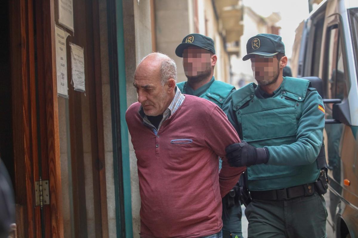 El acusado, en los juzgados de Manacor tras su detención en marzo de 2018.