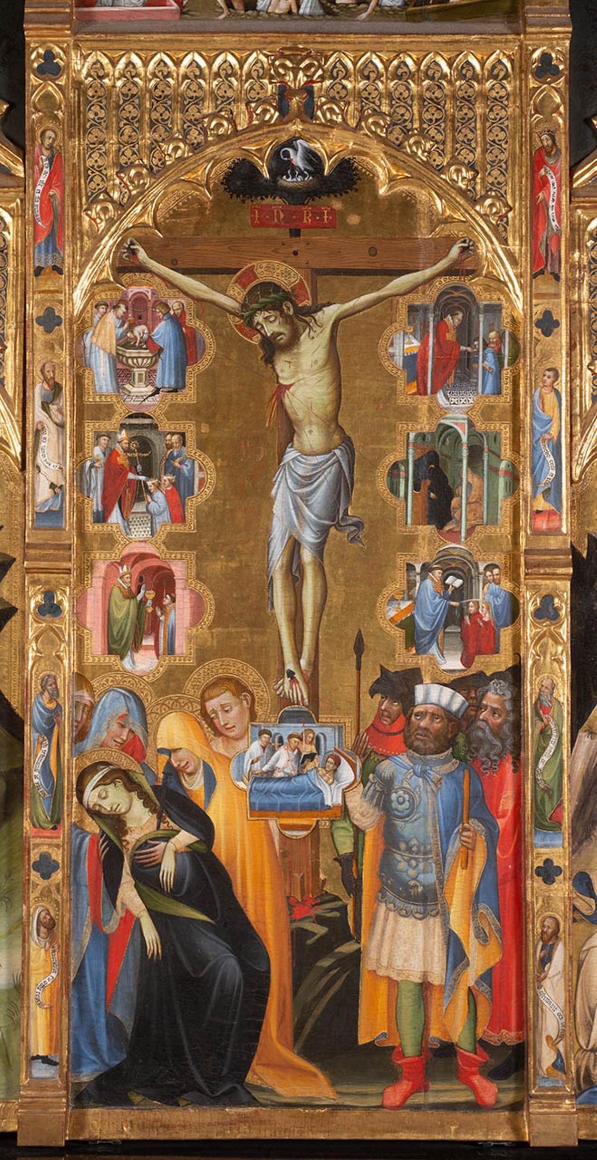 Retablo de los Siete Sacramentos. Gherardo Starnina.