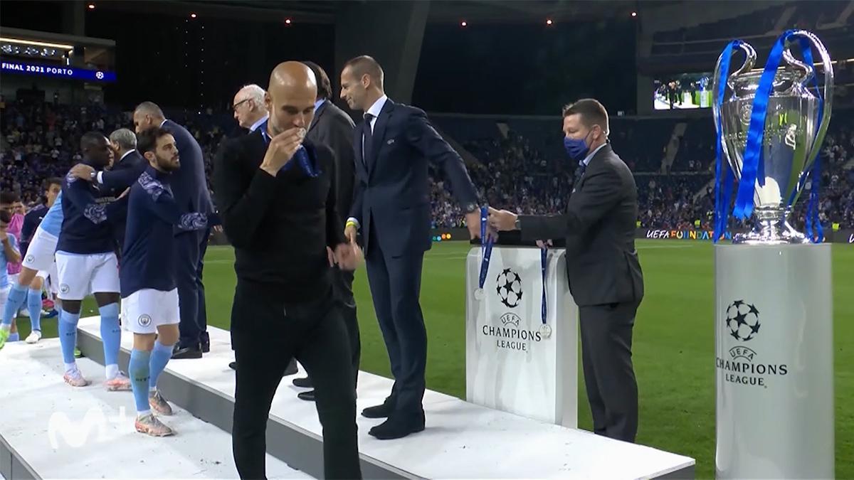 El gesto de Guardiola, tras perder la final de Champions, que está dando de qué hablar