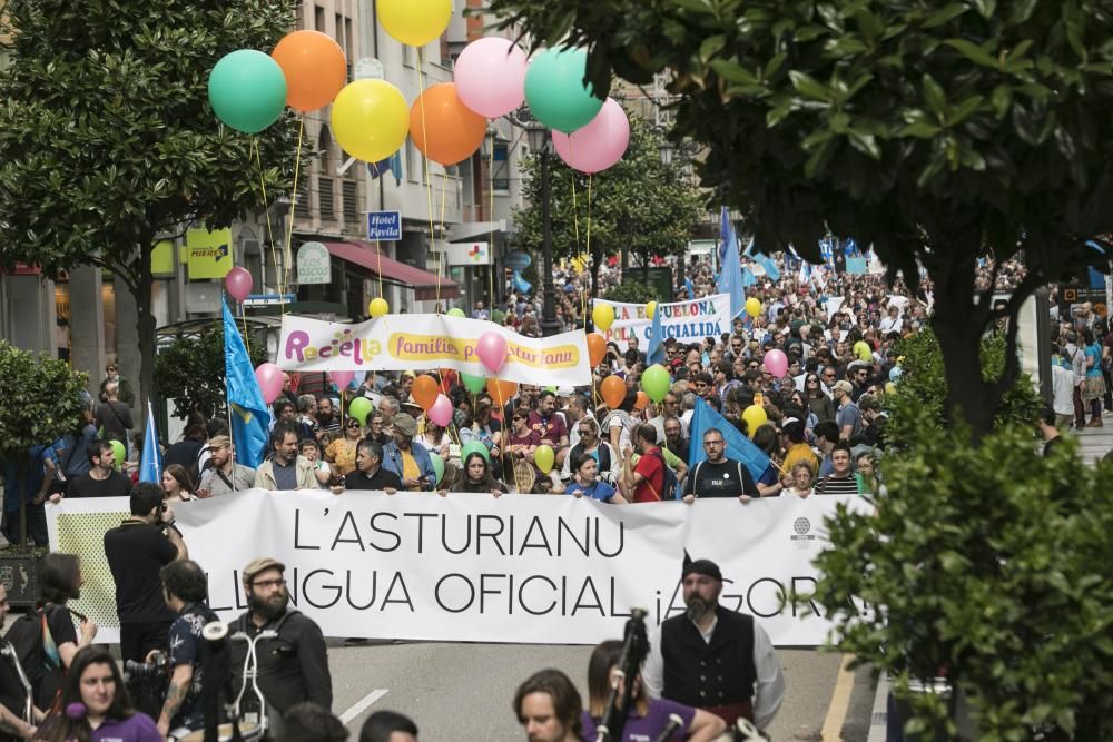 La manifestación, en imágenes