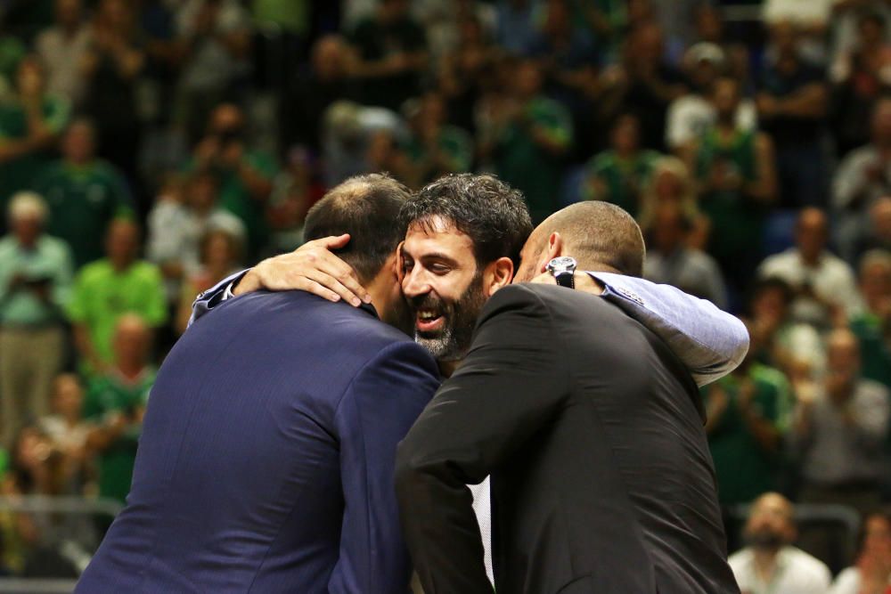 El Unicaja rinde homenaje a Berni