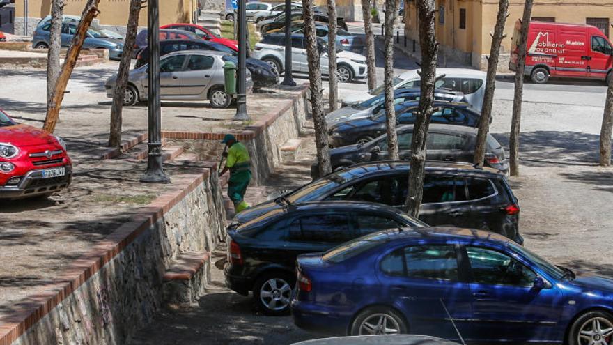 Un espacio tomado por los coches