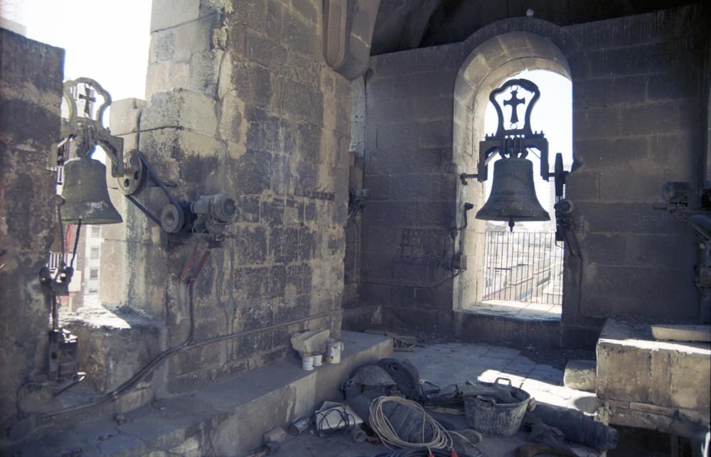 Las torres y las campanas también fueron objeto de restauración