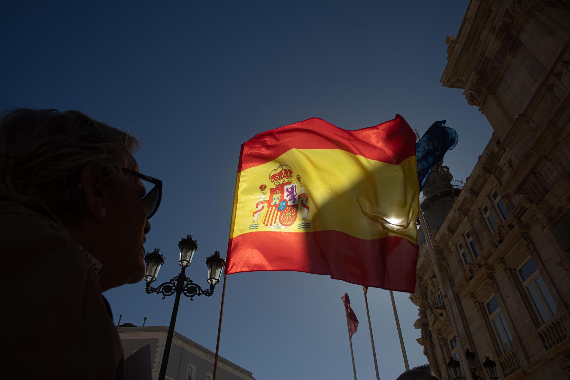 Protesta contra la amnistía en Cartagena