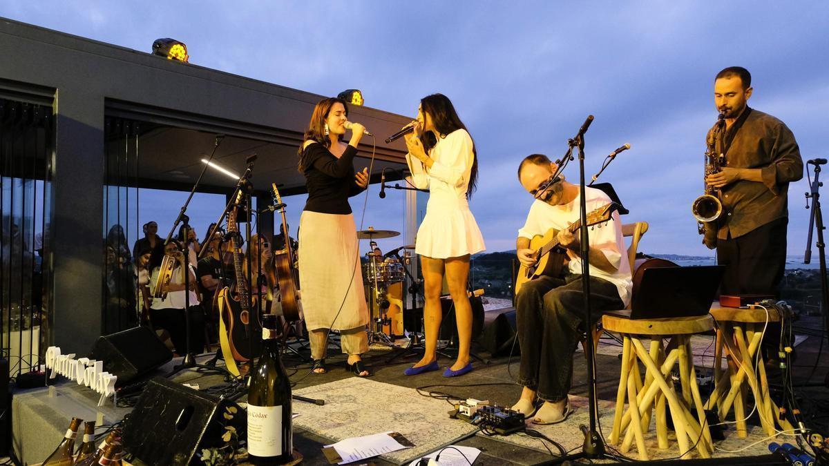 Un momento del concierto.
