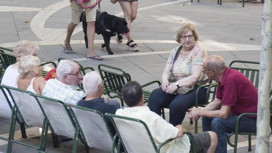 Les cadires de la Rosita tornaran al Passeig de Manresa després de 2 anys