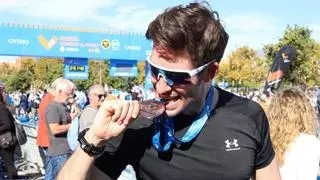 Juan Carlos Caballero, "sub-2h" en el medio maratón