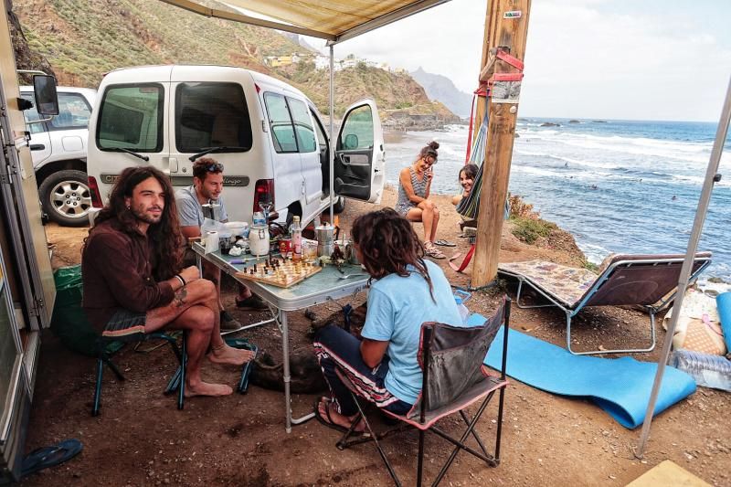 Los chicharreros disfrutan de unas atípicas vacaciones de Semana Santa