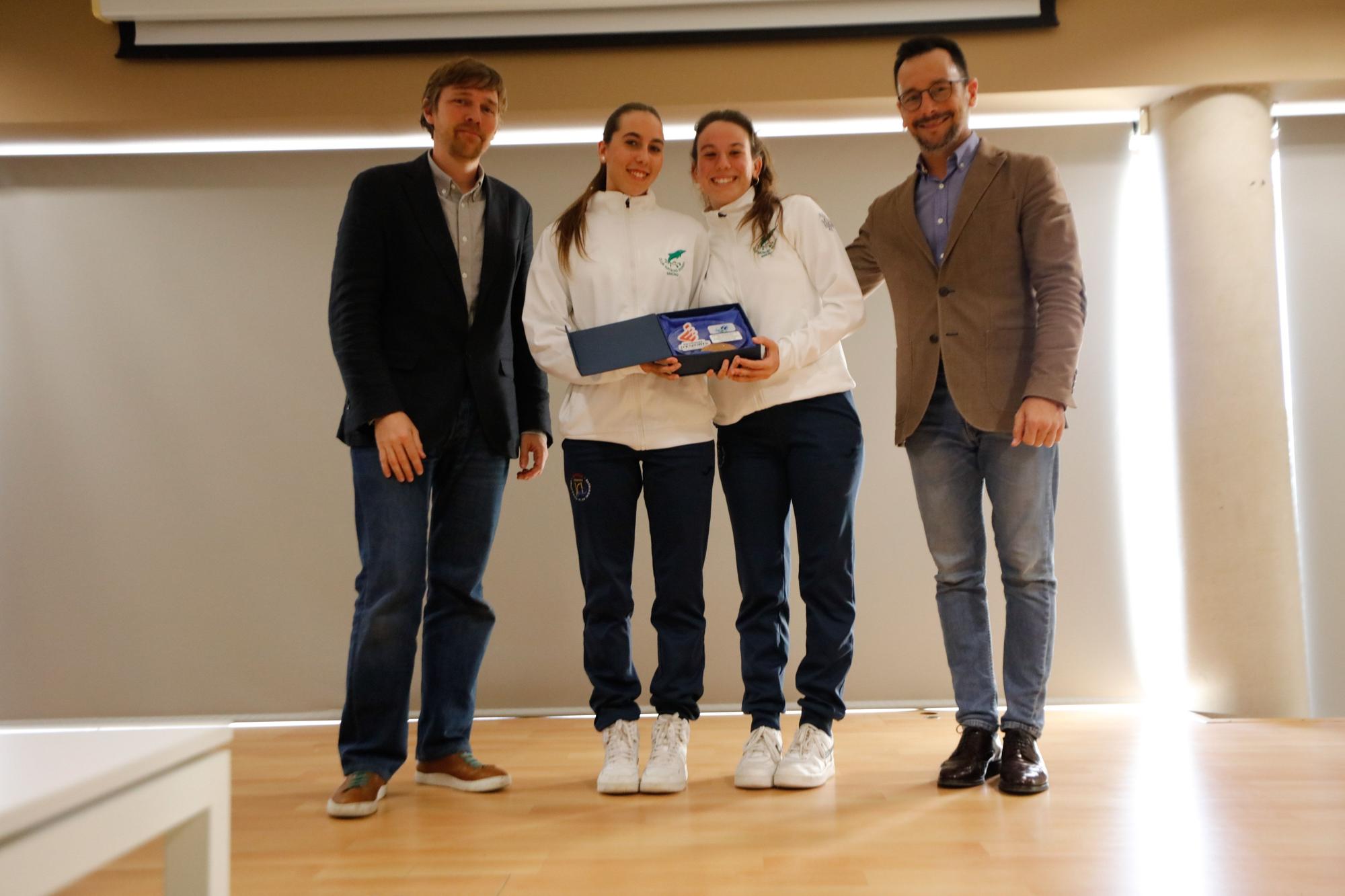 Reconocimiento a los mejores deportistas de Ibiza en la sede de la UIB