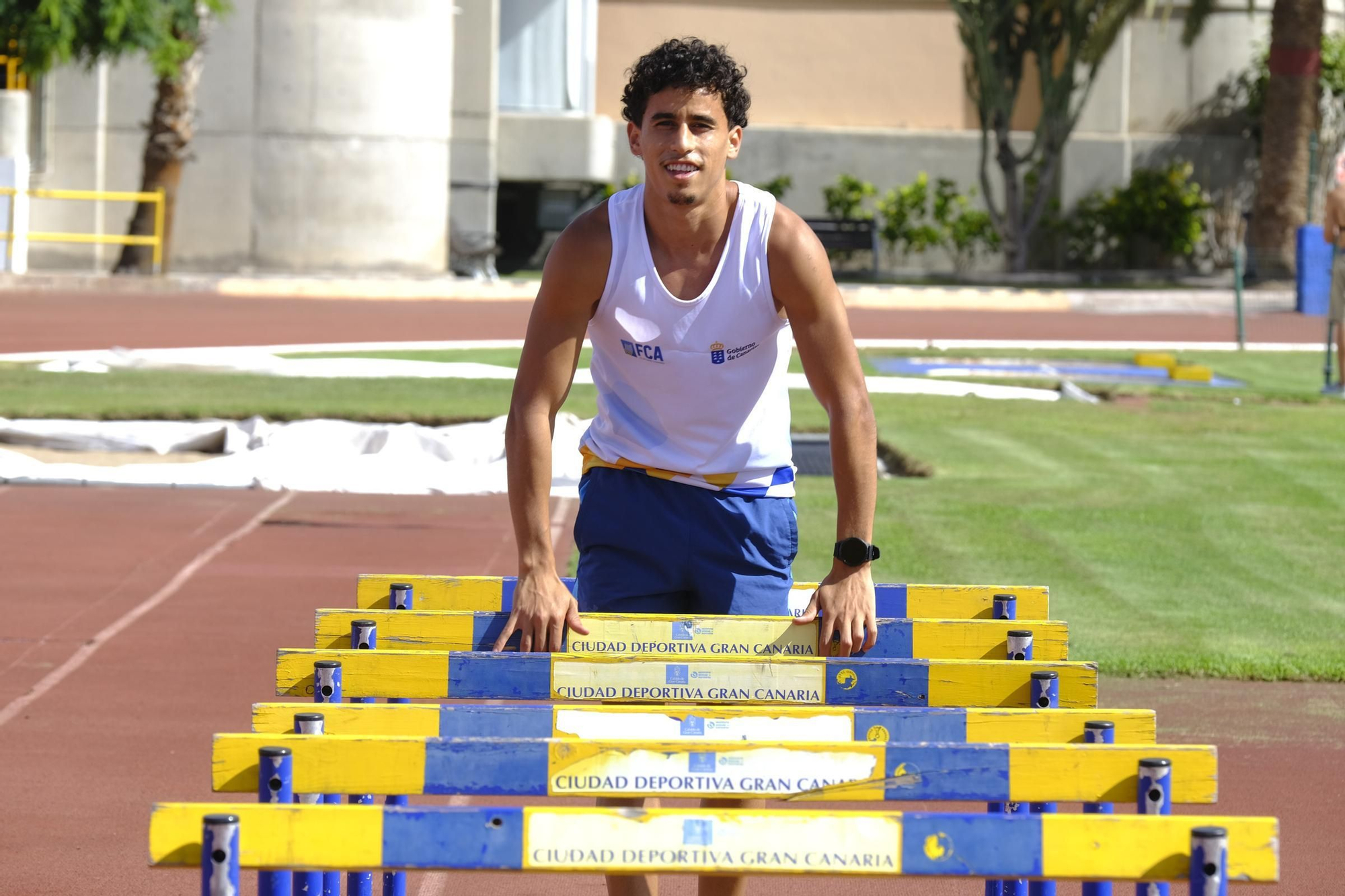 Zakaria Loumani, atleta de origen marroquí