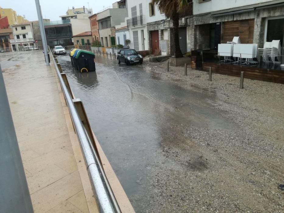 Sturm "Ana" fegt über Mallorca hinweg