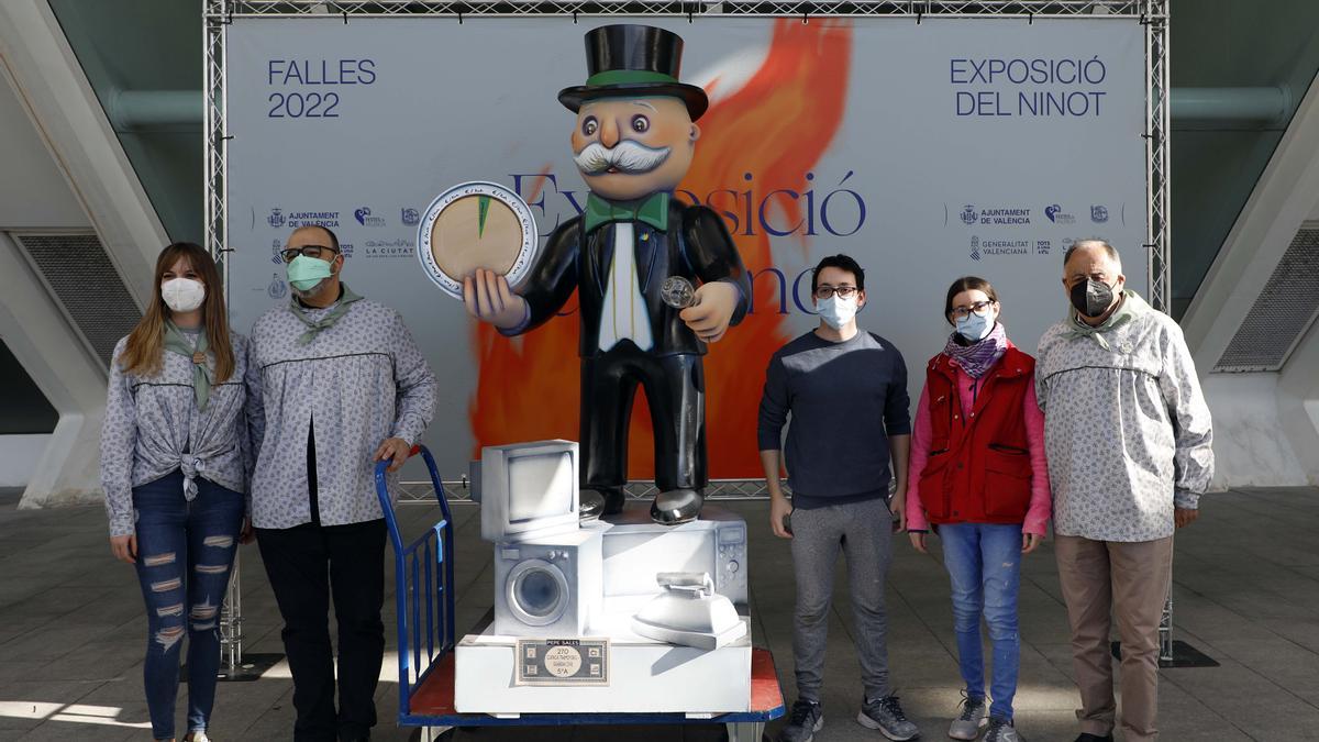 Entrega de Ninots en la Exposición de las Fallas 2022. Jornada 1 (matinal)