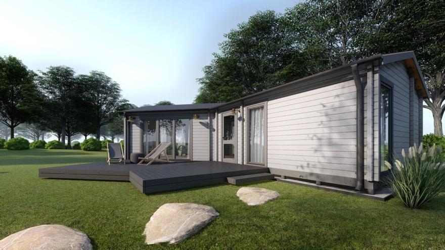 ¿Quieres una casa de ensueño? Esta espectacular opción prefabricada con porche podría ser tuya por solo 17.000 euros