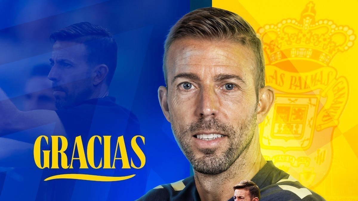 Las Palmas anuncia la salida de Luis García en sus redes.