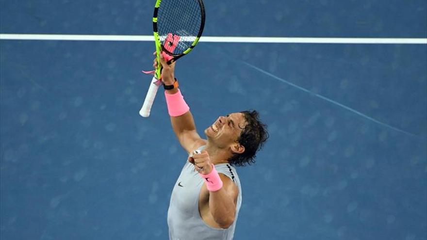 Rafael Nadal alcanza lanzado la semana decisiva de Australia