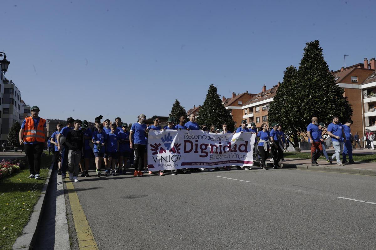 Marcha por la dignidad de la Fundación Vinjoy