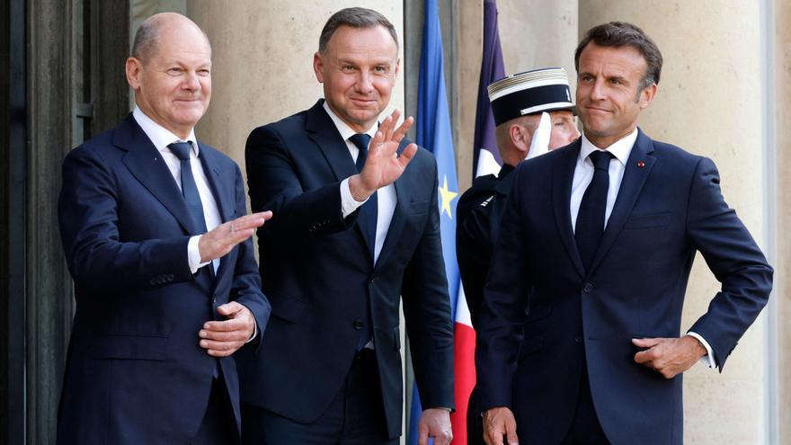 Polonia presiona a Francia y Alemania para acelerar en la adhesión de Ucrania en la OTAN