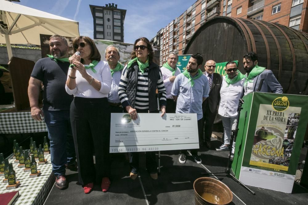 La Preba de la sidra en Gascona 2019