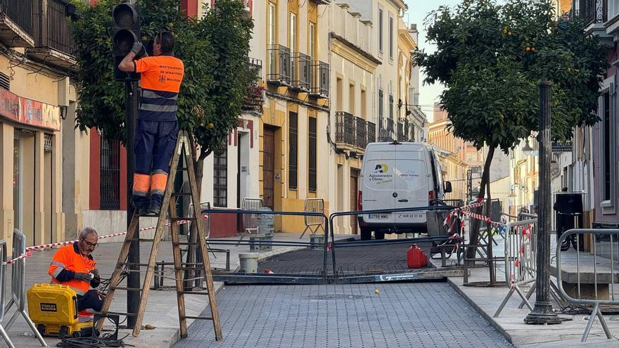 Así van las obras de la calle Alfaros