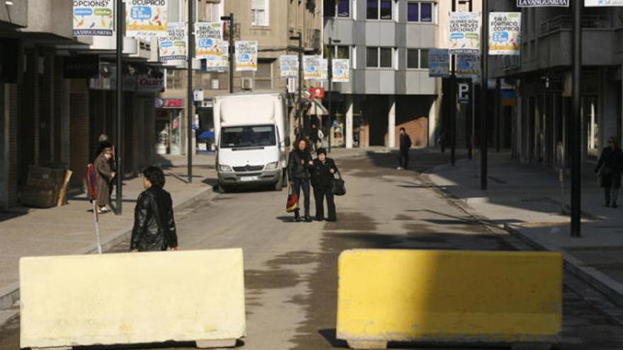 El tram entre La Salle i el Mercat, pràcticament acabat, es reobrirà al trànsit a finals de febrer.