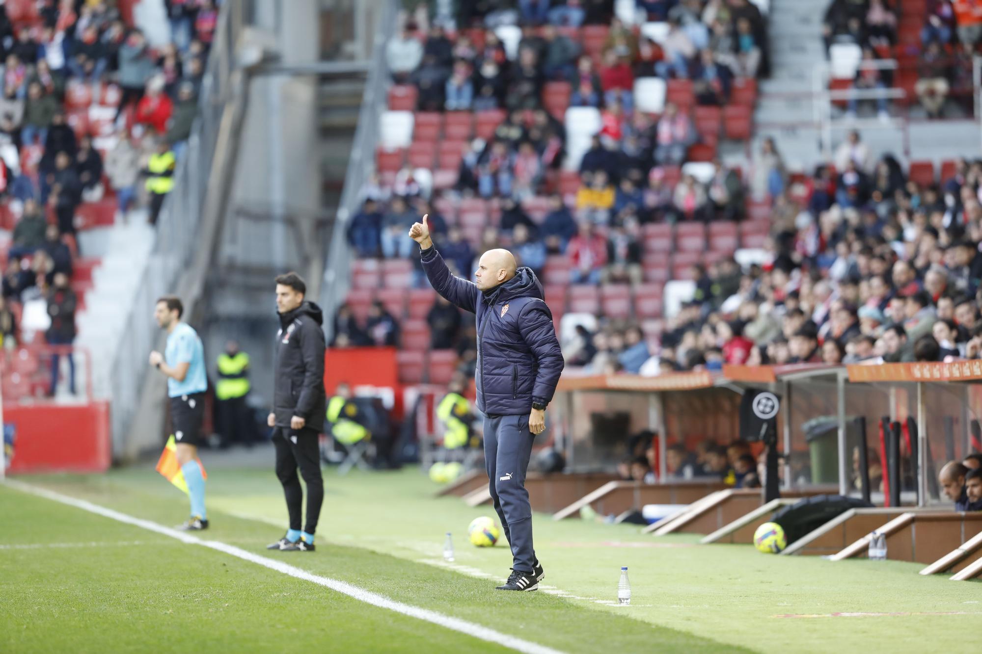 EN IMÁGENES: El encuentro entre el Sporting y el Real Zaragoza