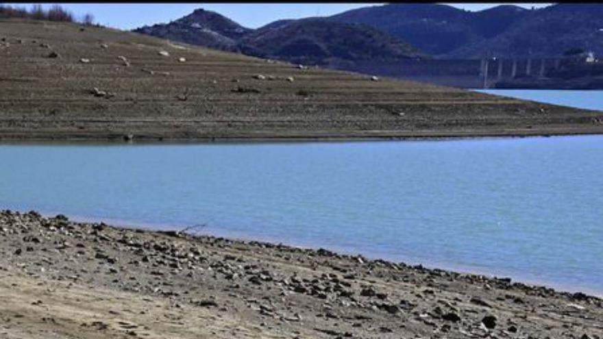 Pantano de La Viñuela. | EFE