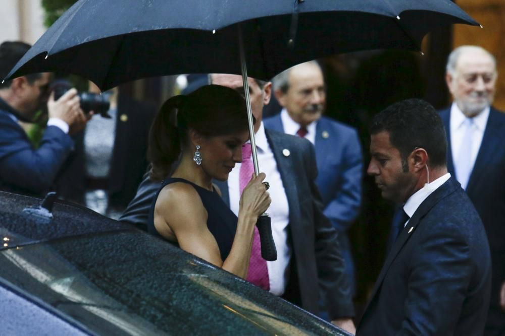 Los Reyes asisten al concierto de la Fundación Princesa de Asturias en el Auditorio Príncipe Felipe